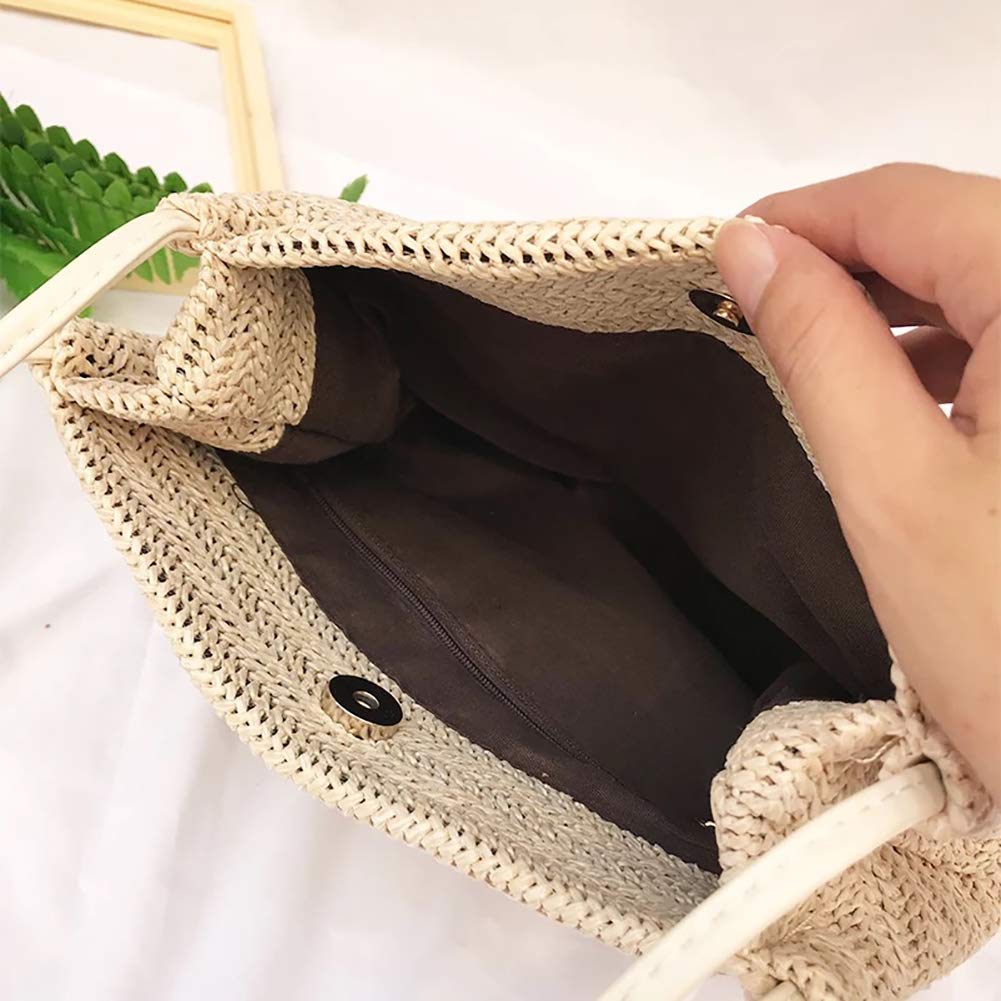 A07—Straw Beach Bag Buckets Totes Handbag Shoulder Bag Tote Bag Women Summer Handbag